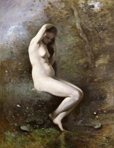 Venus in Bad, c.1873-74 door Jean Baptiste Camille Corot